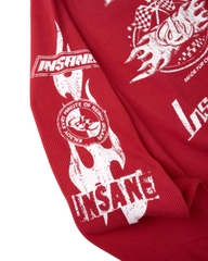 Insane® Racing Waffle LongSleeve - Red