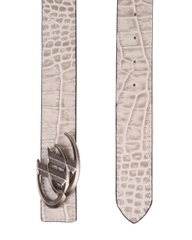 Insane® Switch Croc Belt - White