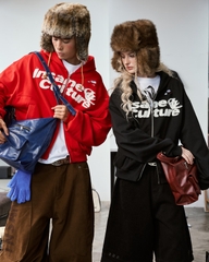 Insane® Static Noise Hoodie Zip - Red