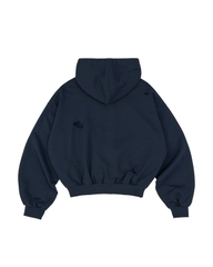 Insane® Static Noise Hoodie Zip - Navy