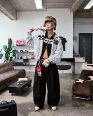 Insane® Static Noise Hoodie Zip - Melange