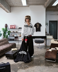 Insane® Static Noise Hoodie Zip - Melange