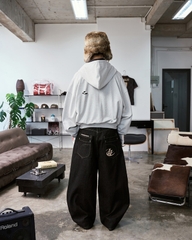 Insane® Static Noise Hoodie Zip - Melange