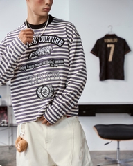 Insane® Culture Line Striped LongSleeve - Dark Navy