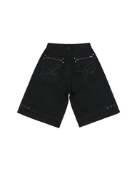 Insane® Rough Edge Jorts - Black