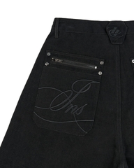 Insane® Rough Edge Jorts - Black