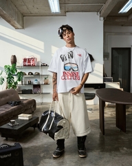 Insane® Rough Edge Jorts - White