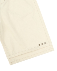 Insane® Rough Edge Jorts - White