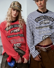 Insane® Culture Line Striped LongSleeve - Red