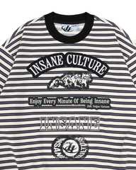 Insane® Culture Line Striped LongSleeve - Dark Navy