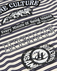 Insane® Culture Line Striped LongSleeve - Dark Navy