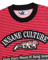 Insane® Culture Line Striped LongSleeve - Red