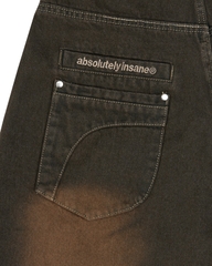 Insane® Dual Realm Denim Pants - Brown