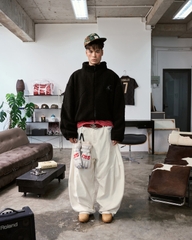 Insane® Echo Stitch Fleece Jacket - Black