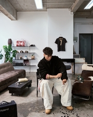 Insane® Echo Stitch Fleece Jacket - White