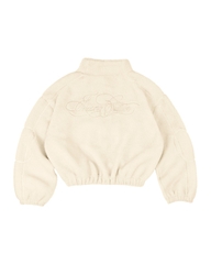 Insane® Echo Stitch Fleece Jacket - White