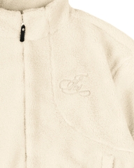 Insane® Echo Stitch Fleece Jacket - White