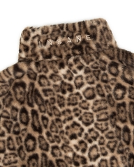 Insane® Frost Veli Furry Jacket - Leopard Brown