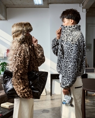 Insane® Frost Veli Furry Jacket - Leopard OW