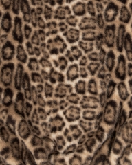 Insane® Frost Veli Furry Jacket - Leopard Brown