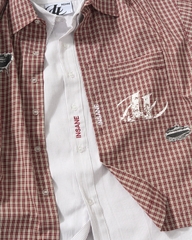 Insane® Ripped 26 Shirt - Wine