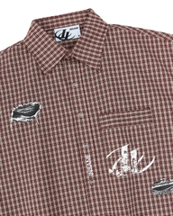 Insane® Ripped 26 Shirt - Wine