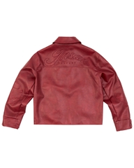 Insane® Noir Leather Jacket - Red