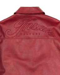 Insane® Noir Leather Jacket - Red