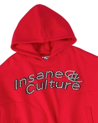 Insane® Sparkle Hoodie - Red
