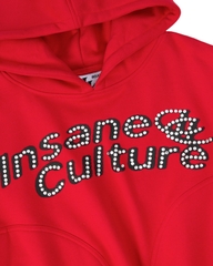 Insane® Sparkle Hoodie - Red