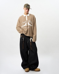 Insane® Twin Horse Polo LongSleeve - Pale Olive