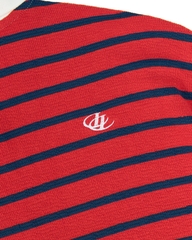 Insane® Twin Horse Polo LongSleeve - Red