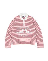 Insane® Twin Horse Polo LongSleeve - Dusty Rose