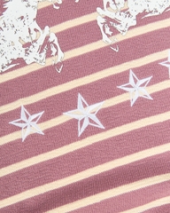 Insane® Twin Horse Polo LongSleeve - Dusty Rose