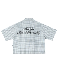Insane® Wild Luck Plaid Shirt - Storm Grey
