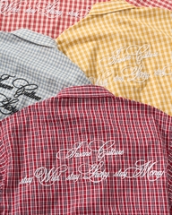 Insane® Wild Luck Plaid Shirt - Yellow