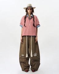 Insane® Wild Luck Plaid Shirt - Red