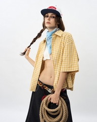 Insane® Wild Luck Plaid Shirt - Yellow