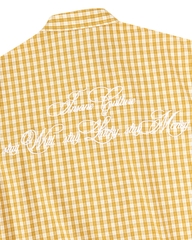 Insane® Wild Luck Plaid Shirt - Yellow