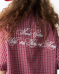 Insane® Wild Luck Plaid Shirt - Storm Wine