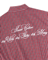 Insane® Wild Luck Plaid Shirt - Storm Wine