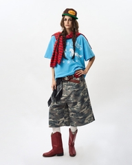 Insane® Horseshoe Jorts - Winter Camo