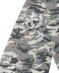 Insane® Horseshoe Jorts - Winter Camo
