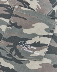 Insane® Horseshoe Jorts - Winter Camo