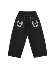 Insane® Horseshoe Pants - Raw Denim