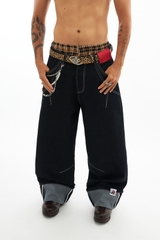 Insane® Animal Skin Belt - Red Python Pattern