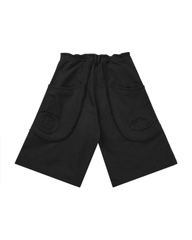 Insane® Halo Sweatjorts - Black