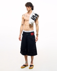 Insane® Rawline Jorts - Black