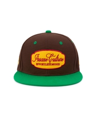 Insane® RetroPatch 9FIFTY Snapback - Green & Brown