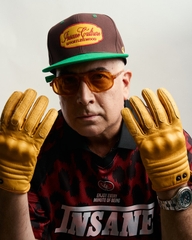 Insane® RetroPatch 9FIFTY Snapback - Green & Brown